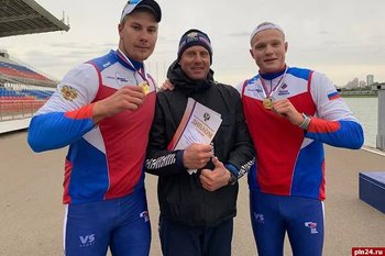 Александр Матвеев победил на всероссийских соревнованиях по гребному спорту