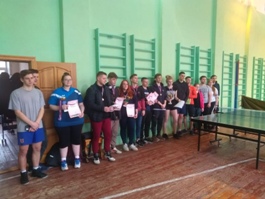 "Серебро" по настольному теннису на Областной спартакиаде среди высших учебных заведений