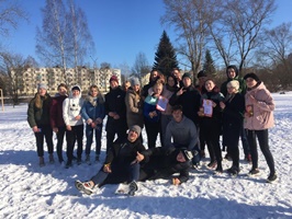 Студенты ВЛГАФК отпраздновали Масленицу