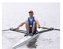  Александр Матвеев стал вторым в Кубке ФГСР по гребному спорту