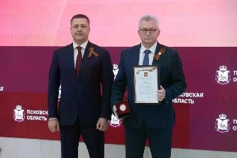 Дмитрий Белюков награждён медалью „80 лет Победы“ за вклад в патриотическое воспитание молодёжи