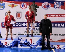 Первокурсник Кирилл Титов примет участие в Чемпионате России по боевому самбо