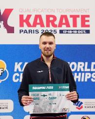 Макар Головин завоевал путёвку на чемпионат мира по карате