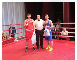 Боксеры академии одержали победу в матчевой встрече по боксу