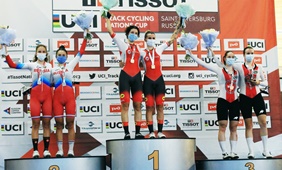 Диана Климова завоевала золото и серебро Кубка наций